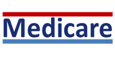 Healthcare logo with Medicare branding
