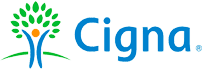 Cigna logo with tree design
