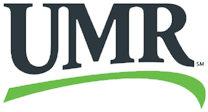 Black and green UMR emblem